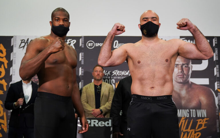 Weekend betting angle: Dubois vs Dinu, Mayweather vs Paul
