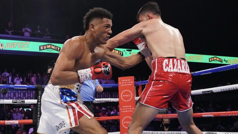 Morrell takes out Cazares in one round