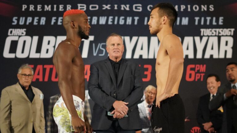 Weekend betting angle: Colbert vs Nyambayar