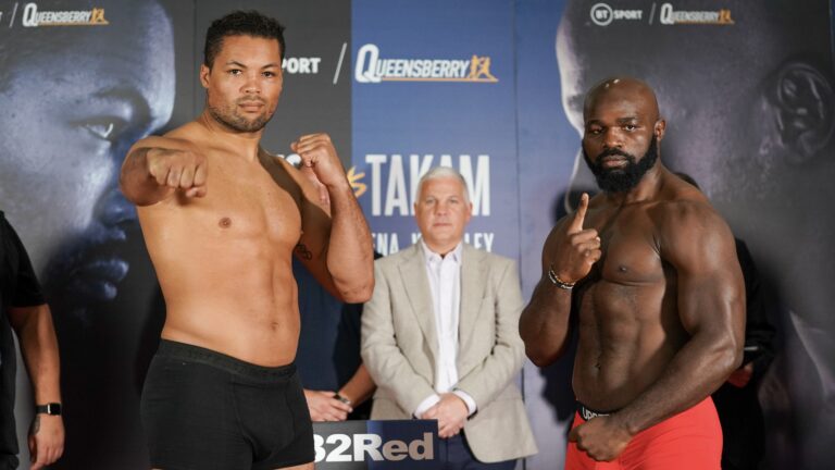 Weekend Betting Angle – Joyce vs Takam