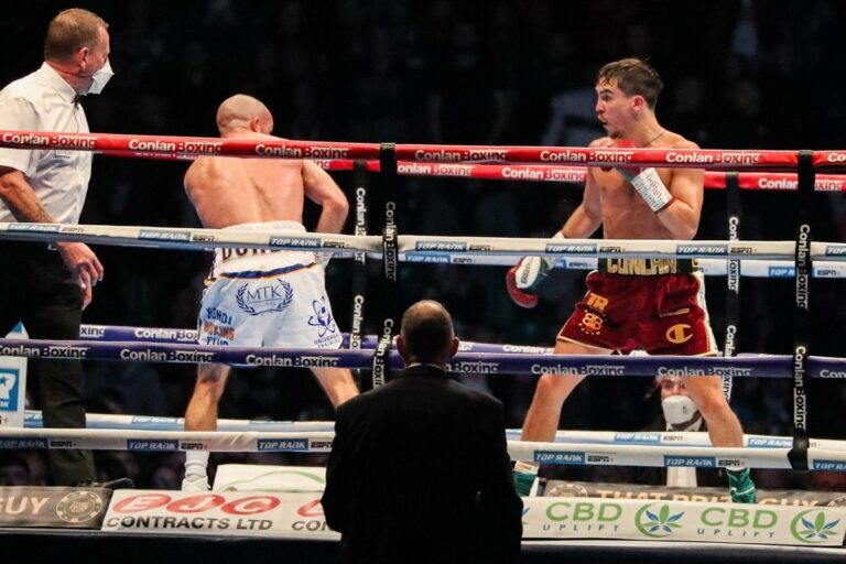 Conlan trumps Doheny, McGregor survives scare, McKenna wins another war