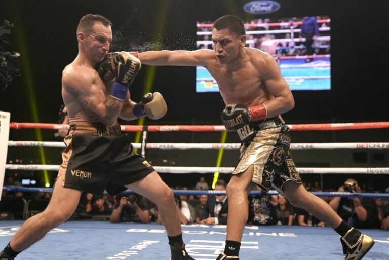 Ortiz breaks down Kavaliauskas in eight