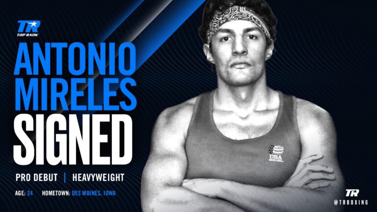 Mireles signs with Top Rank