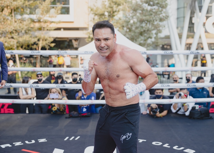 De La Hoya tests positive for Covid, Holyfield in the frame to face Belfort