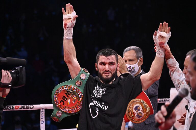 Bloodied Beterbiev Downs Browne To Retain Titles