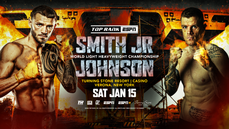 Smith Jr set to face Johnson on January 15