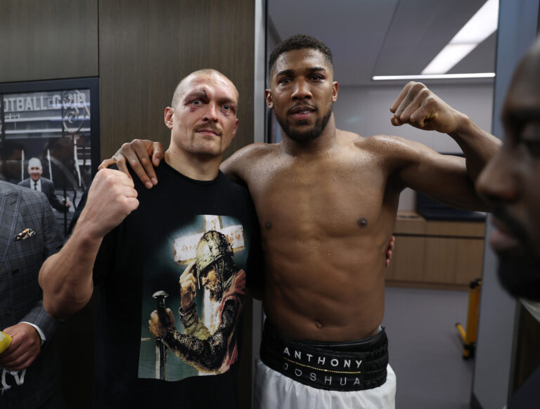 Report: Usyk-Joshua Heavyweight Title Rematch To Land In Saudi Arabia