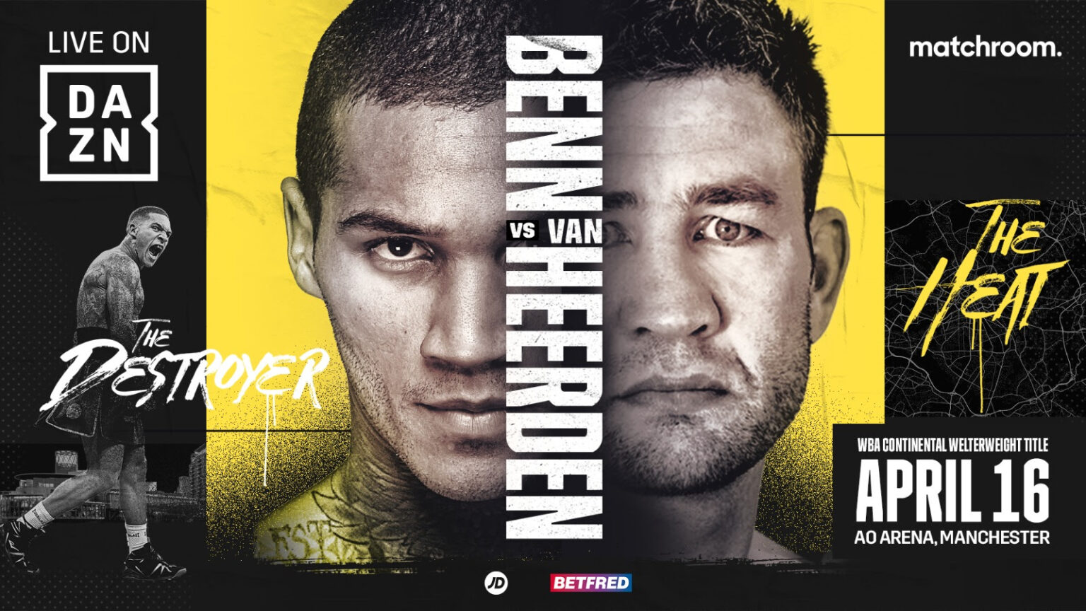 Benn To Face Van Heerden On April 16