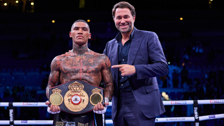 Eddie Hearn Teases “Big, Big Fight” For Conor Benn