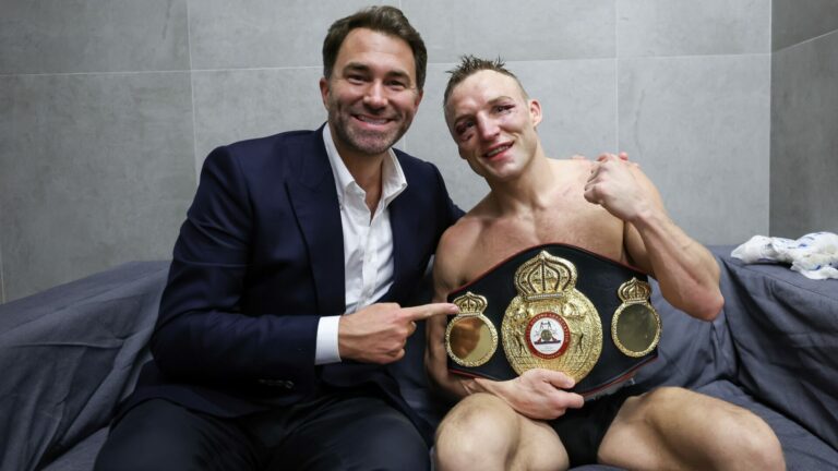 New Matchroom Signing Metcalf Targeting World Title Shot