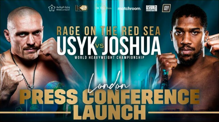Usyk vs Joshua 2: London Press Conference