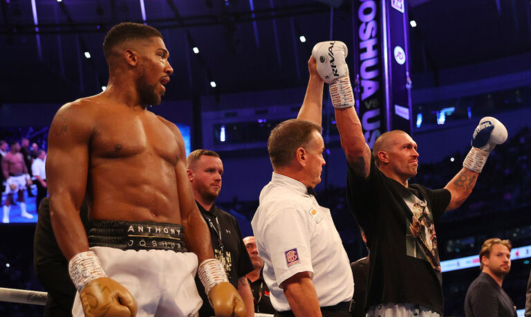 David Haye Questions Joshua’s Future If Beaten By Usyk Again