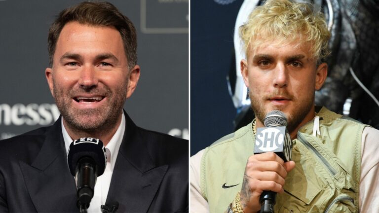 Eddie Hearn: If Jake Paul Loses To Tommy Fury His Career Is Over