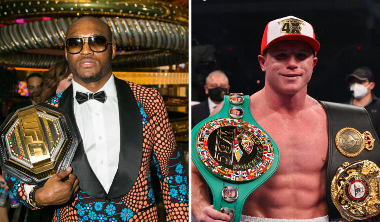 UFC Champ Kamaru Usman Targeting Canelo For Crossover Event