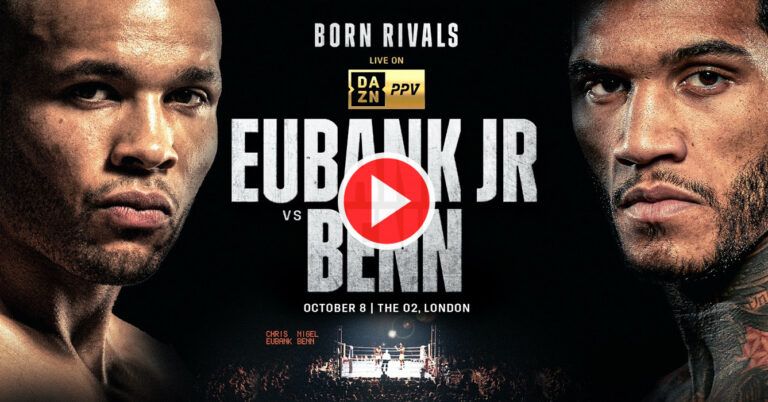 Chris Eubank Jr vs Conor Benn: Launch Press Conference Live Stream