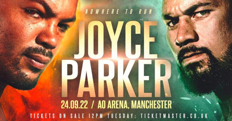 Joe Joyce vs Joseph Parker Live Stream, Undercard And Fight Time