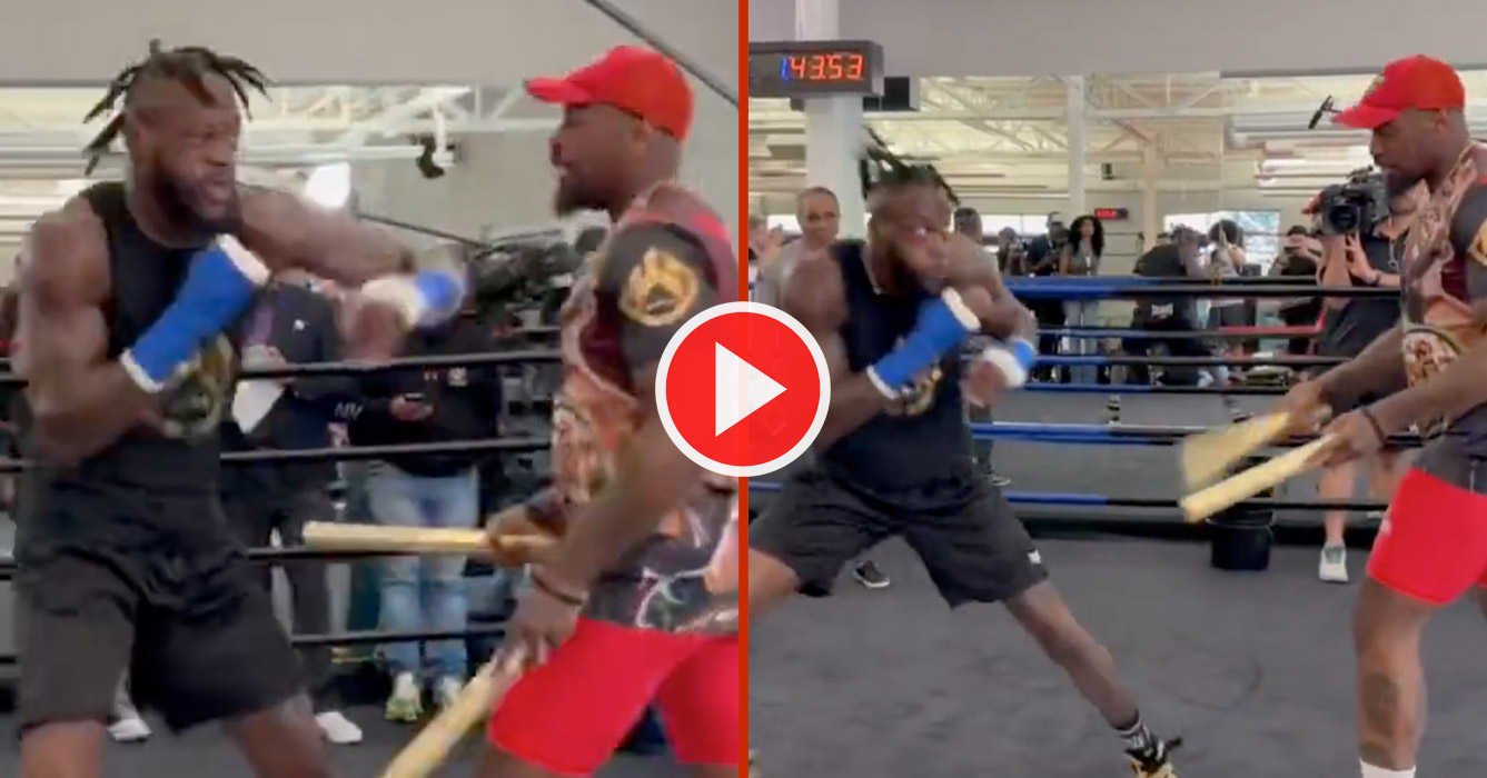 Deontay Wilder Showcases Latest Improvements Ahead Of Helenius Fight