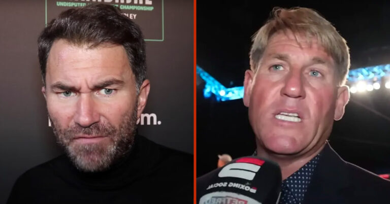 Eddie Hearn Fires Back At Simon Jordan Criticism: I’m His Claim To Fame