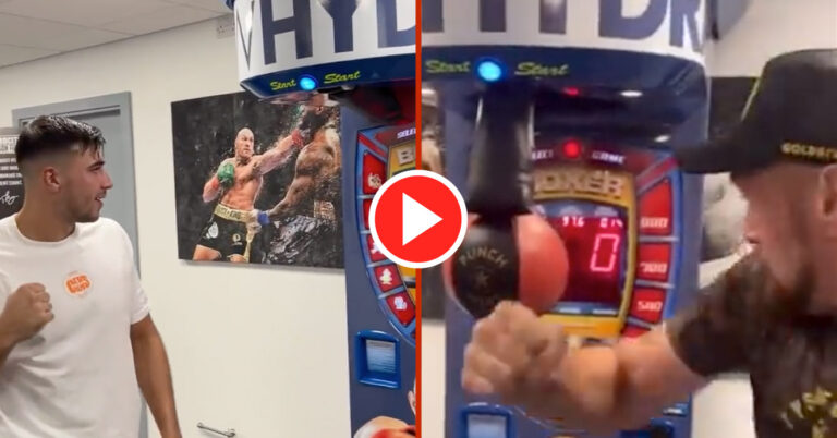 Can Tommy Fury Beat Tyson’s Punch Machine Score?