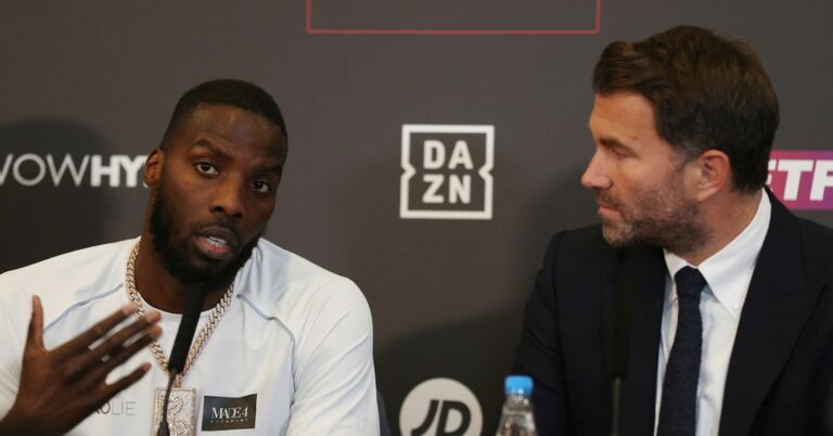 Eddie Hearn Responds To Lawrence Okolie’s Personal Remarks: “Jealous Of Him?”