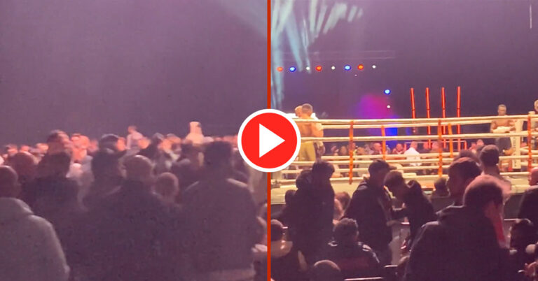 Crowd Trouble Stops Fight On Sunny Edwards–Felix Alvarado Undercard