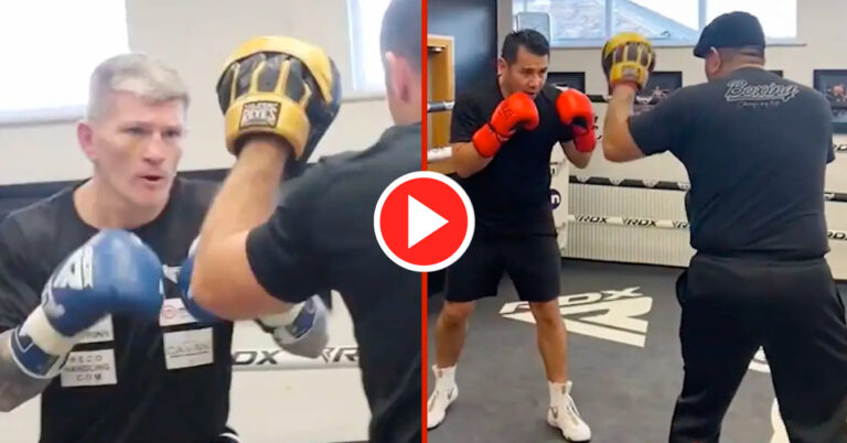 Fans Can’t Believe Ricky Hatton’s Hand Speed Compared To Barrera