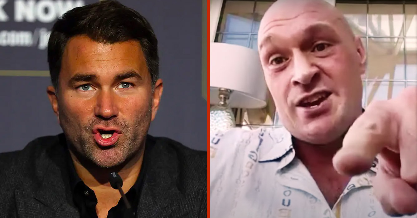 Eddie Hearn Reacts To Tyson Fury Outburst: ‘He Doesn’t Like Being Quizzed’