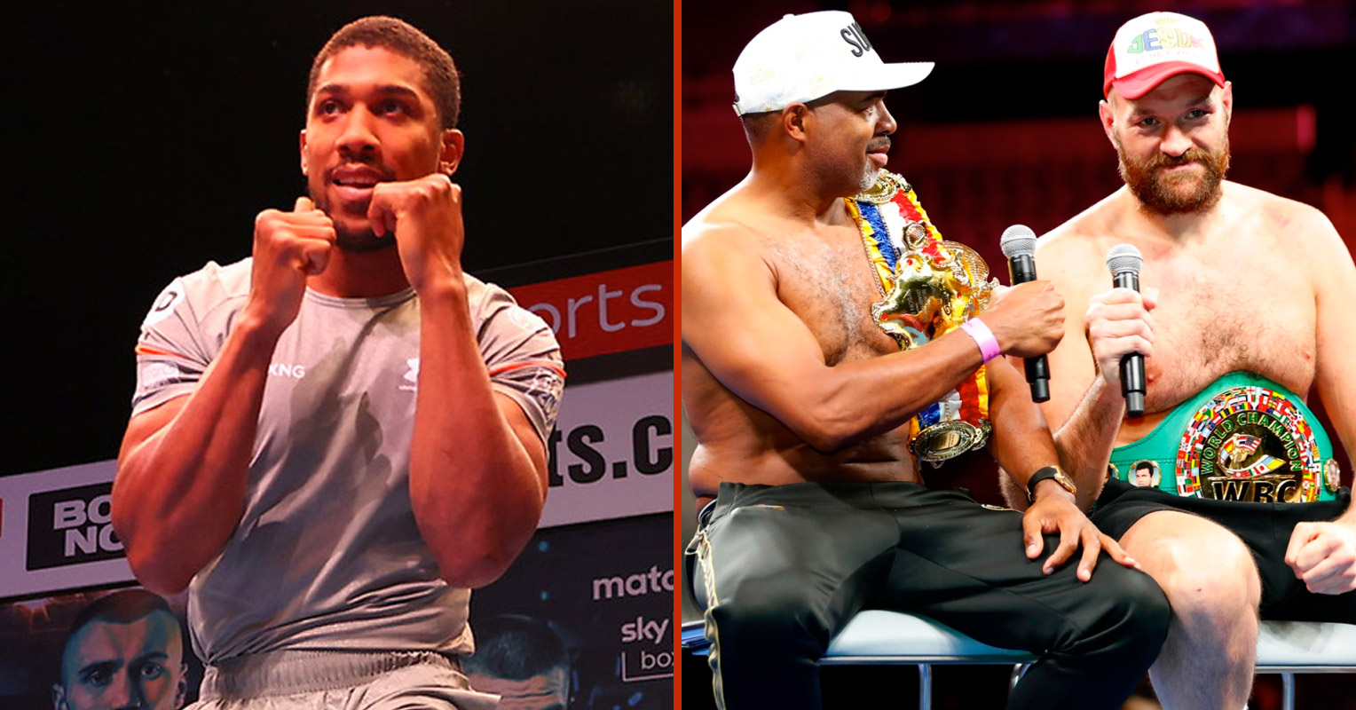Anthony Joshua Says Fury’s Coach SugarHill ‘Very Qualified’ To Train Him