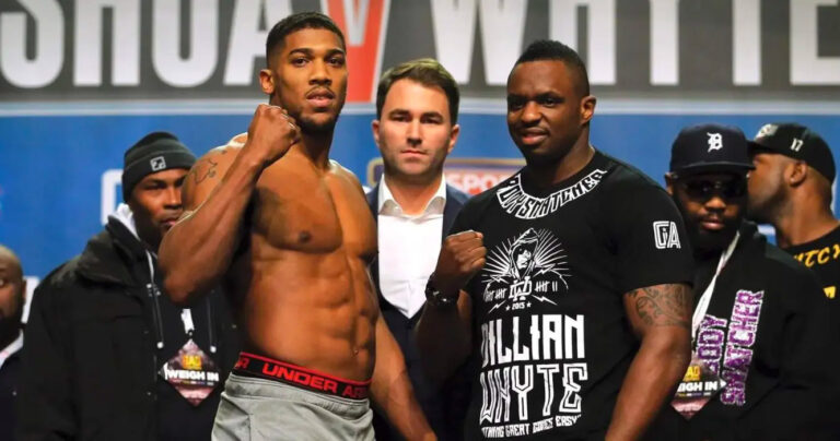 Joshua Told He’s “Washed Up” And Whyte Slammed For “Shockingly Sh*te” Performance