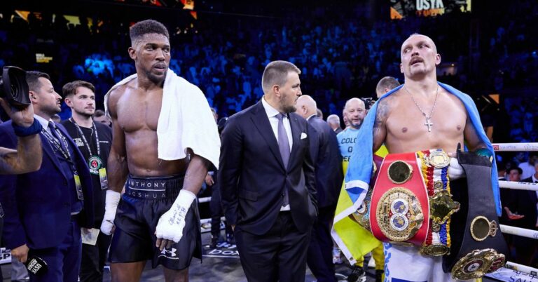 Anthony Joshua Admits His Training ‘Wasn’t Enough’ For Usyk Fight