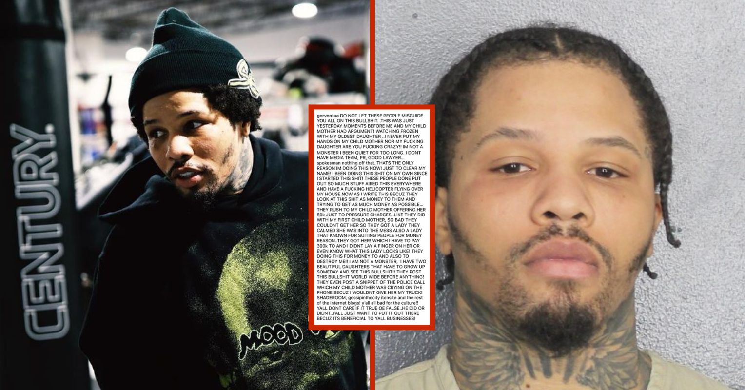 Gervonta Davis Responds To Arrest As Distressing 911 Call Leaked