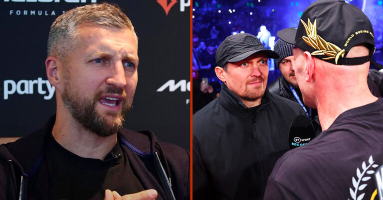 Carl Froch Makes His Fury-Usyk Prediction: “He Can Beat Anybody”