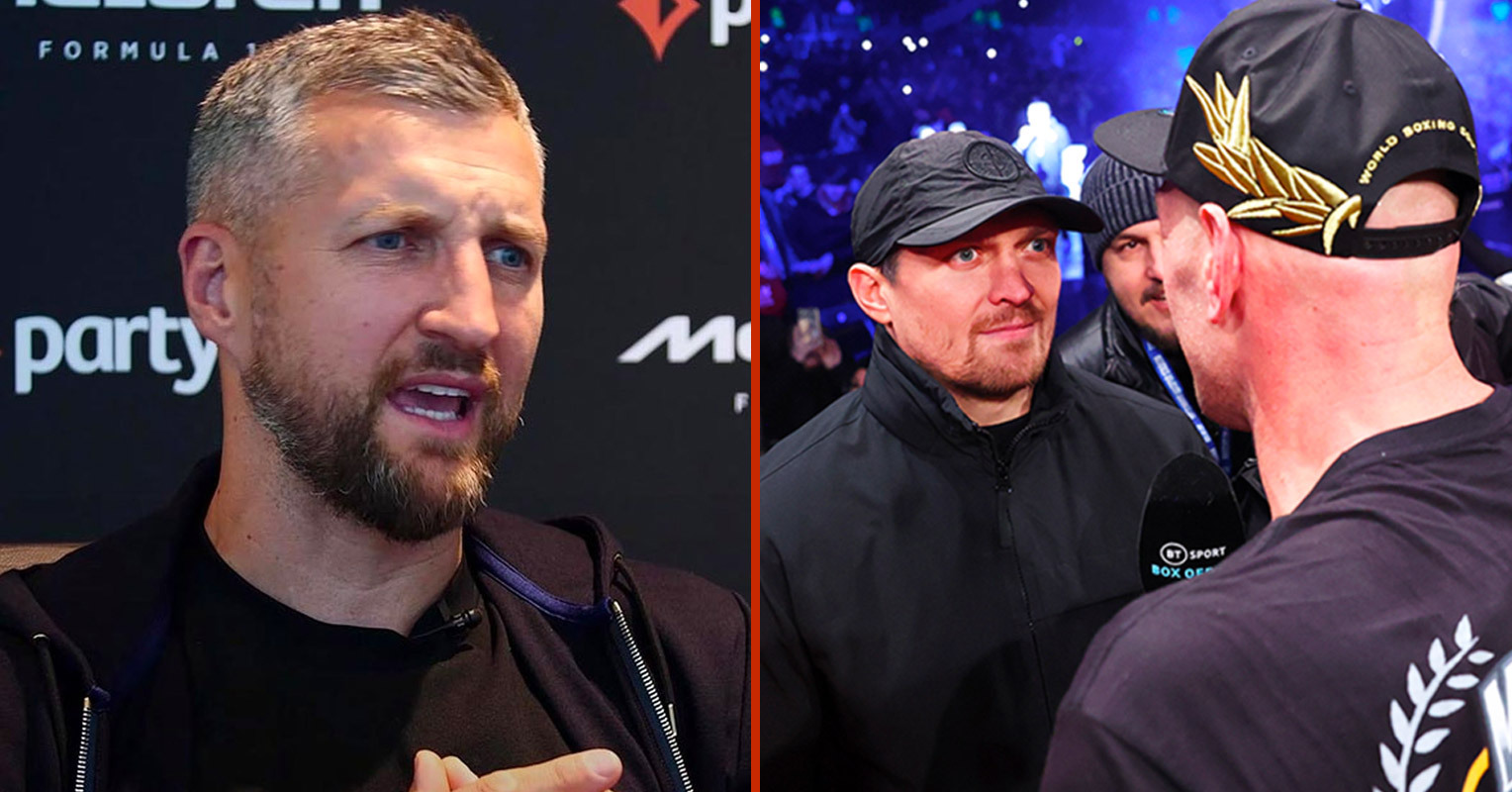 Carl Froch Makes His Fury-Usyk Prediction: “He Can Beat Anybody”