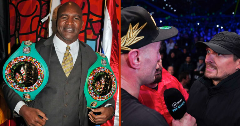 Evander Holyfield Says Fury-Usyk Outcome Depends On One Thing
