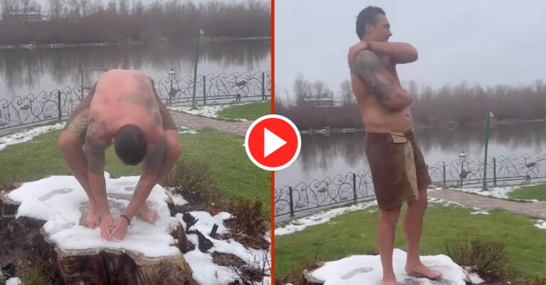 Usyk Reveals His Ice Cold Training Method