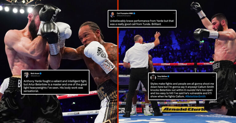 Boxing World Reacts To Thrilling Beterbiev-Yarde Title Fight
