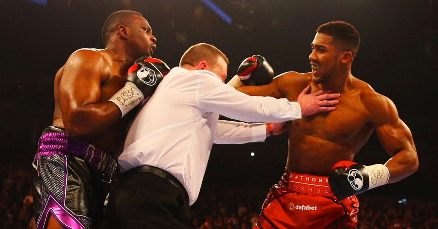 Anthony Joshua and Dillian Whyte