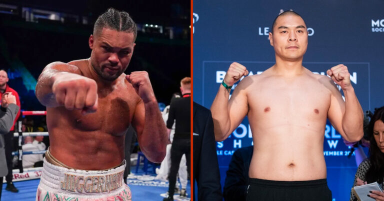 Joe Joyce Set To Fight Zhilei Zhang On April 15th In London