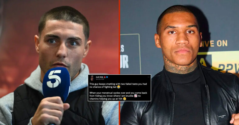 Josh Kelly Mocks Conor Benn’s ‘Menstrual Cycle’ After Eubank Dig