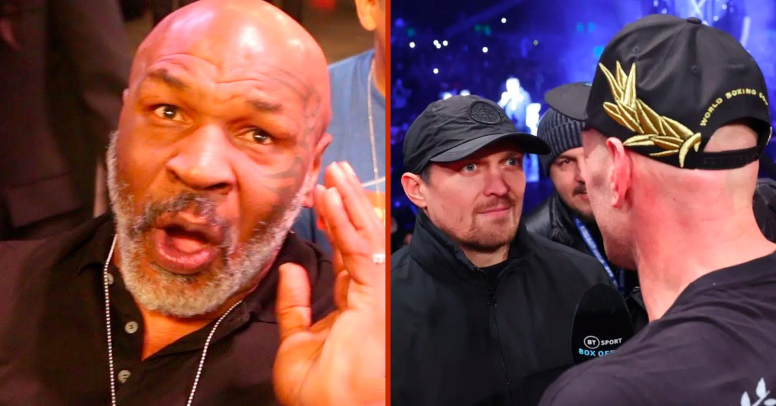 Mike Tyson Praises Usyk Ahead Of Fury Fight: “He’s Going To Get Everybody”