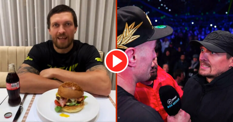 Usyk Wants To Eat Tyson Fury: “Yum Yum Yum”