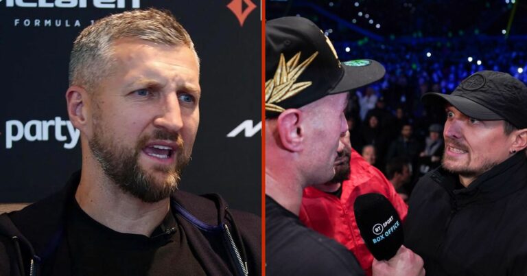 Carl Froch Has One ‘Main Concern’ Ahead Of Fury-Usyk