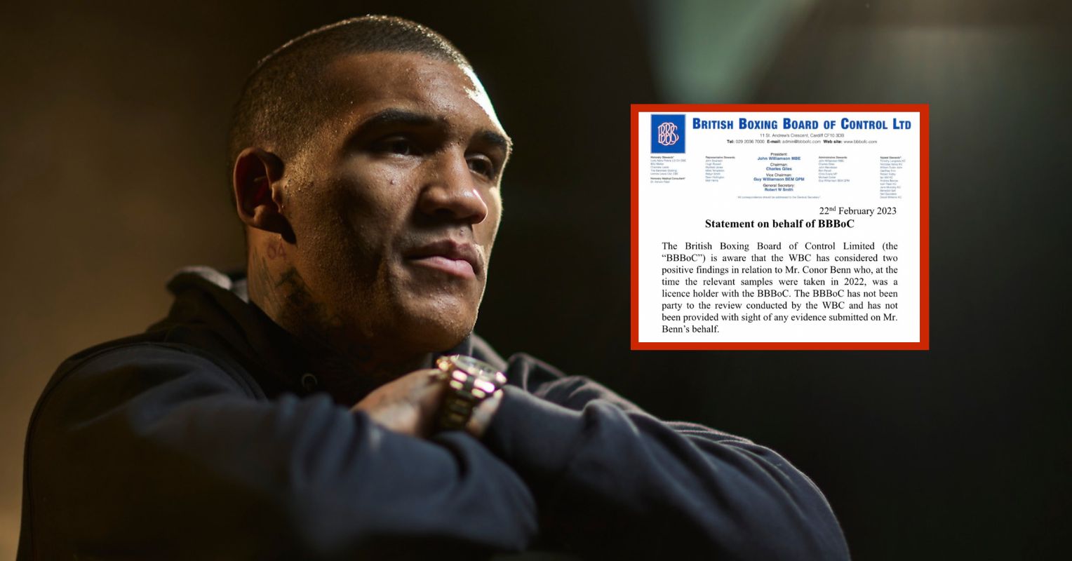 British Board Confirm WBC’s Conor Benn Ruling ‘Does Not Affect’ Case