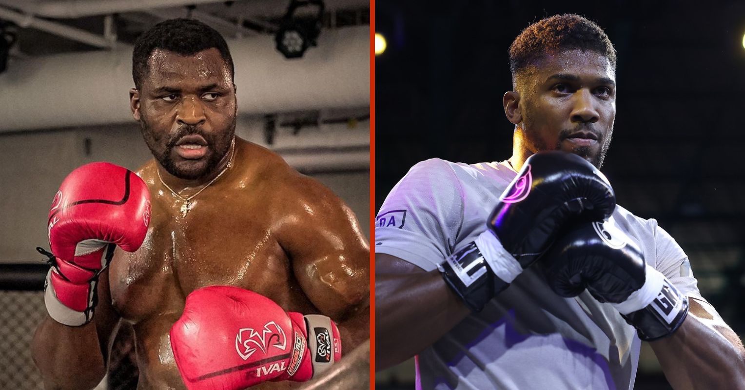 Francis Ngannou and Anthony Joshua