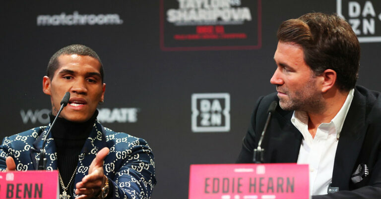 Eddie Hearn: Conor Benn Hasn’t Handled Doping Saga ‘Particularly Great’