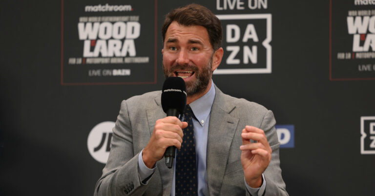 Eddie Hearn Called “Biggest Hypocrite” For Working With Failed Test Fighters