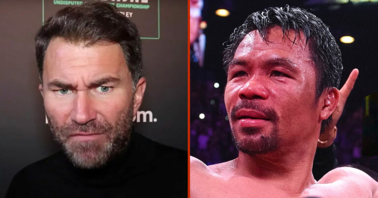 Eddie Hearn Blasts Benn-Pacquiao Critics: ‘Every F****r Will Watch It’