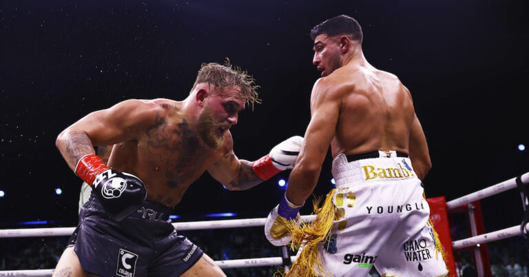 Punch Stats From Jake Paul vs Tommy Fury Show Clear Winner