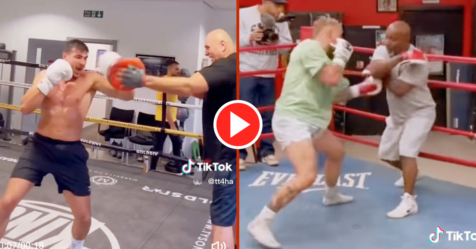 Jake Paul And Tommy Fury’s Speed And Power Compared From Training Clips