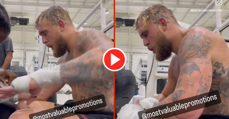 Jake Paul Sends Tommy Fury Chilling Threat After Gruelling Training Session